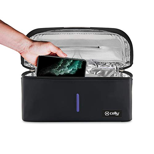 Esterilizador Cellos UV-C | Preto (Beleza, saúde e bem-estar) CELLY - Eletrodomésticos - UV-C, preto, plástico, 20 w
