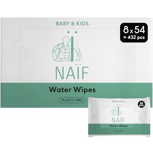 Toalhitas de Limpeza Corporal NAIF P056_8 Naïf Care B.V. - Muda fraldas - toalhita, limpeza corporal