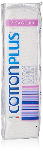 Cotton Plus Quadros Desmaquilhantes 80 Unidades Turati Idrofilo - Algodão em bolas - algodão, 80 unidades, sem água, 30 segundos