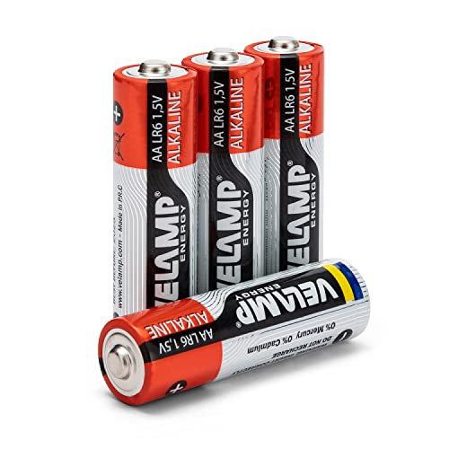 Pilha Recarregável VELAMP Lr6/4Bp (4 unidades) Velamp - Baterias - 12 mah, 1,5v, cr2032, alcali