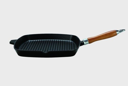 Frigideira de Ferro Fundido KRÜGER 63028 (Preto) Krüger - Chapas e grelhadores - ferro fundido, preto