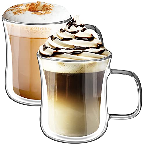 Caneca KAMEUN (Vidro - 7.5 x 12.8 cm) KAMEUN - Porta-alimentos e bebidas - vidro, 350ml, design moderno, borosilicato