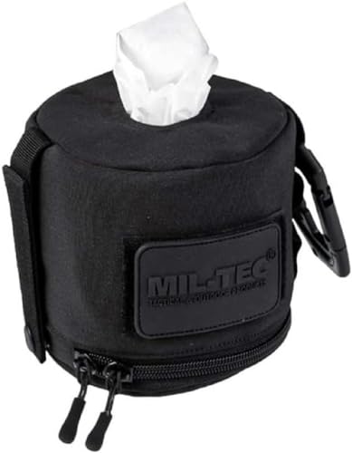 Saco de papel higiénico MIL-TEC (Branco - Poliéster) Mil-Tec - Porta-lenços faciais - papel higiénico, poliéster, branco