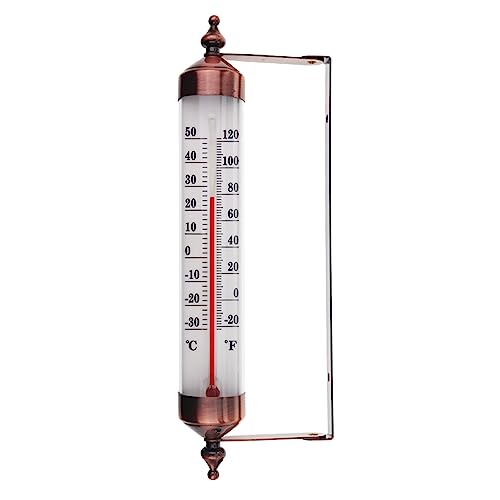 Termómetro de Exterior com Efeito Bronze Thermometer World - Termômetros domésticos - exterior, bronce, jardim, pendurado
