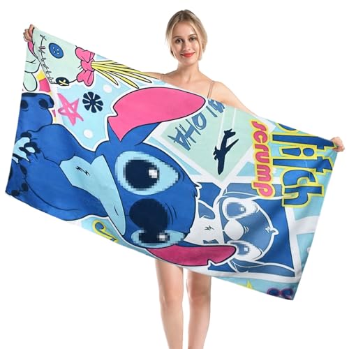 Toalha de Praia MICROFIBRA 70X150 cm Azul VIYAAN - Toalhas de praia - microfibra, 70x150 cm, azul