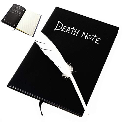 Caderno YBFBSJK Death Note (Cadernos e Blocos de Notas) YBFBSJK - Cadernos e bloco de notas - caderno, death note, páginas preenchíveis, icone, capa