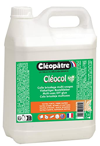 Cleocol Vinil Cola Branco 5Kg (Recondicionado Como Novo) Colles Cleopatre - Cola e adesivos de hardware - vinil, 5kg, recondicionado