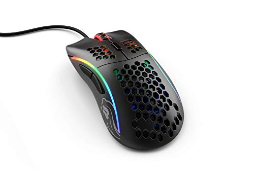 Rato GLORIOUS PC GAMING RACE Model D RGB (Ótico - 12000 dpi - Preto) Glorious Pc Gaming Race - Ratos e trackballs - óptico, 12000 dpi, 6 botões, ergonómica