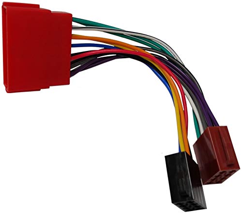 Adaptador de automóvel para autorádio 1.5m (Acessório Imagem e Som) AERZETIX - Fios e cabos elétricos - 1.5m, masculino, compatível windows, compatível mac