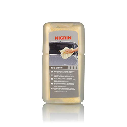 Toalha de Limpeza para Carros NIgrin 74054 NIGRIN - Panos de limpeza de loja e panos de limpeza de uso geral - vidro, superfície lisa, carros, 43x32cm