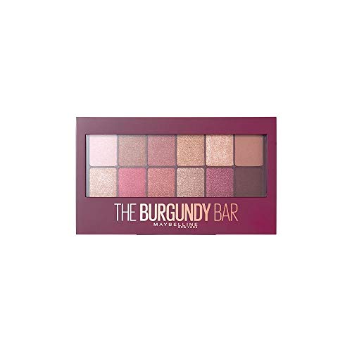 Sombra de Olhos MAYBELLINE MAY ES BURGUNDY BAR PALETTE NU 4 MAYBELLINE - Maquiagem para os olhos - sombra de olhos, maybelline, burgundy, bar palette, nu 4