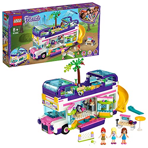 LEGO Friends - Carro de Amigos - 41395 (Idade Mínima: 6) LEGO - Blocos de encaixe - lego friends, carro de amigos, aventura, 6 anos, escola, parque de diversões