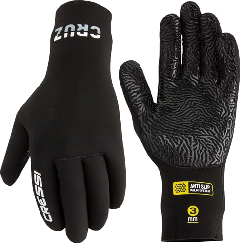 Luvas para Homem CRESSI Cruz Glove Preto (Tam: S) Cressi - Peças de roupa de mergulho - homem, preto, tamanho S