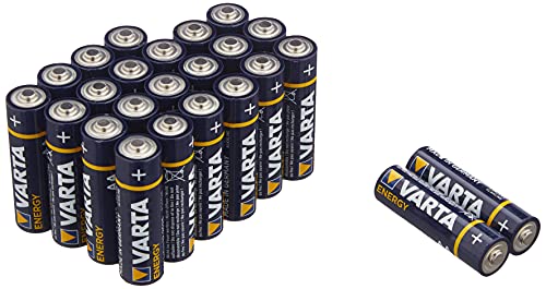 Pilha Não Recarregável VARTA High Energy AA Varta - Baterias de uso geral - 2600 mAh, 1,5 V, alcalino, litio