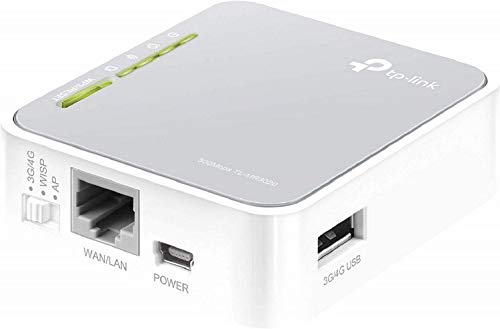 TP-LINK TL-MR3020 router sem fios Dual-band (2,4 GHz / 5 GHz) Ethernet rápida Preto TP-Link - Pontes e roteadores - dual-band, 2.4 ghz, 5 ghz, ethernet rápido