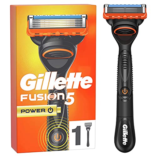 Máquina de Barbear GILLETTE FUSION 5 POWER (Autonomia 50 Min - Bateria) Gillette - Lâminas e navalhas de barbear - autonomia 50 min, bateria