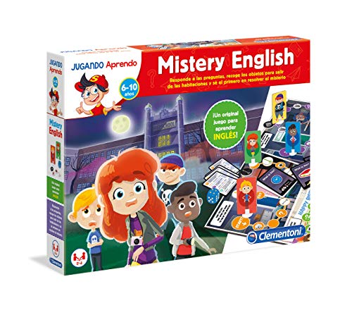 Jogo de Tabuleiro CLEMENTONI Jogando Aprendo Mistery English CLEMENTONI - Jogos - inglês, mistério, aprendizagem