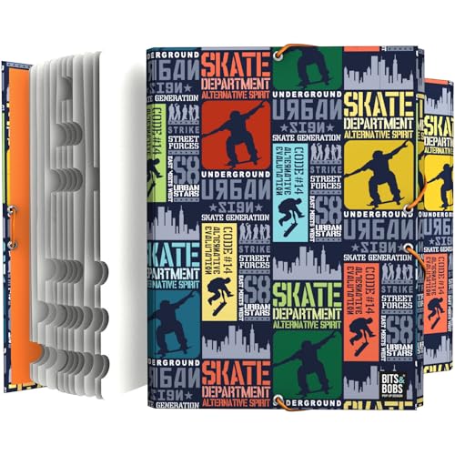 Classificador de Papel GRAFOPLAS Skate (12 Compartimentos) Grafoplas del Noroeste,S.A. - Pastas Organizadoras - classificador, papel, 12 compartimentos