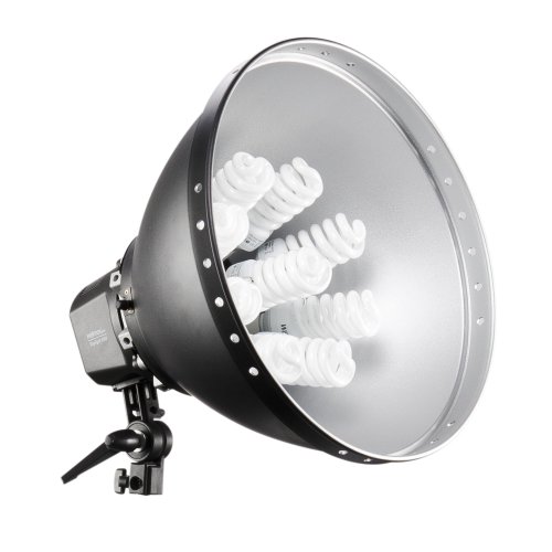 Flash de Estúdio WALIMEX 15274 (NG: 60 - Controlo: Remoto) Walimex - Iluminação de estúdio & flashes - flash acondicionado, 2 lâmpadas, 28W, 5000k