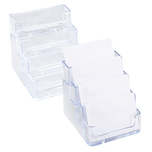 Suporte para Cartões Visita (Acrílico - 3.5 x 8 cm) SZCXDKJ - Arquivamento e organização - acrilico, 3.5 x 8 cm