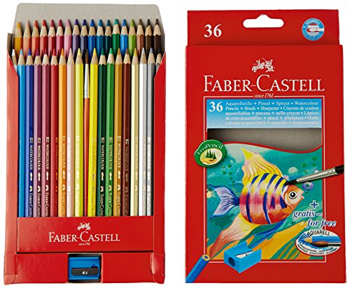Lápis Cor FABER-CASTELL Ecológico (Multicor) Faber-Castell - Lápis - ecológico, multicor, madeira certificada, tinta base água