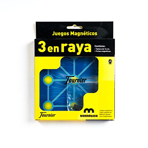 Jogo de tabuleiro FOURNIER 3 en raya (6 anos) Fournier - Jogos - fichas magnéticas, magia, 2 níveis