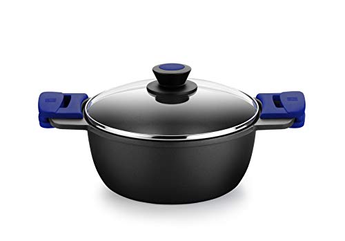 Caçarola BRAUN Advanced (Alumínio - Preto - 28 cm) Isogona - Panelas de molho - alumínio, preto, 28 cm, com tampa