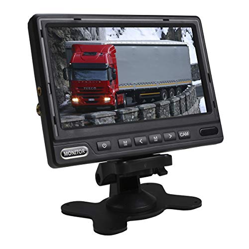 Monitor de Autonomia YATEK LCD 7'' (7'' - 10 ms) YATEK - Áudio - lcd, 7 polegadas, 10 ms