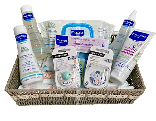 Cesto de Presentes para Recém-Nascidos (Recondicionado Como Novo) MomentosGourmet - Cestas de presente de comida - presente, recém-nascido, recondicionado