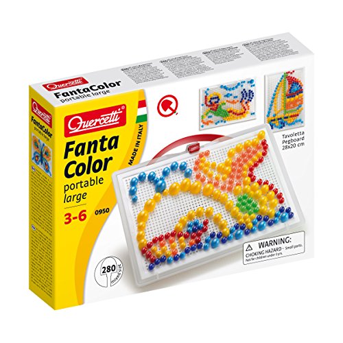 Construção QUERCETTI Fanta Color (Idade Mínima Recomendada: 3 anos) Quercetti - Kits de artesanato de brinquedos - construção, fanta color, idade mínima 3 anos
