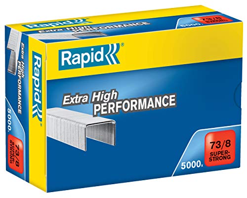 Agrafos RAPID Super Strong (73 x 8 mm - 5.000 uds) Rapid - Grampos - alta resistência, 73 x 8 mm, 5.000 uds, HD31