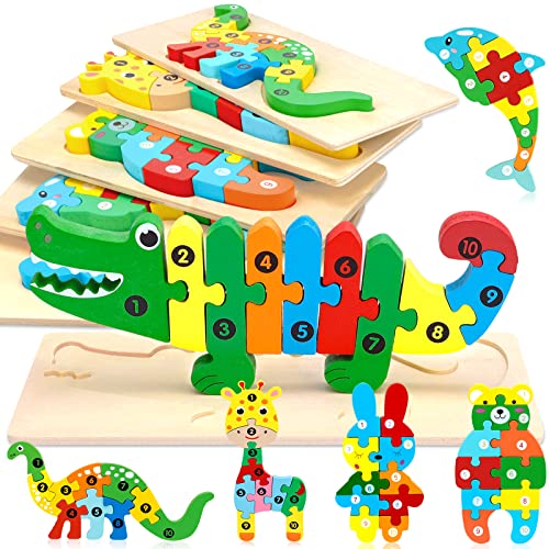 Puzzle Infantil MOOING Puzzle (6 Peças) MOOING - Jogos - puzzle infantil, 6 peças, madeira, crianças