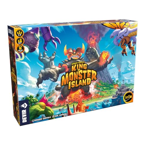 Jogo de Tabuleiro DEVIR King Of Monster Island Devir - Jogos - jogo de tabuleiro, devir, King Of Monster Island