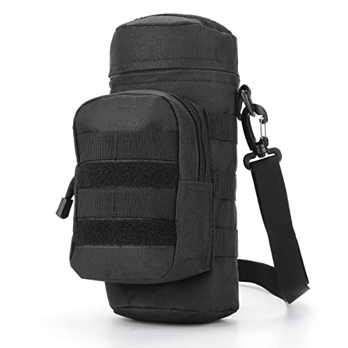Bolsa Tática KYRIO Molle (Preto - Poliéster) Kyrio - Sistemas de hidratação - tática, molle, poliéster, preto