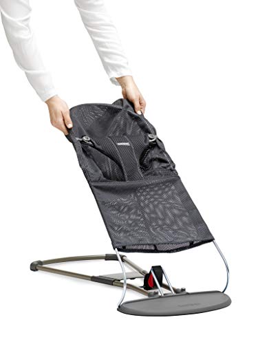 Capa de Baloiço TRANSAT 2 em 1 Cinzento (55 x 37 cm) BabyBjörn - Móveis para bebês e crianças pequenas - 2 em 1, poliéster, lavável, moderno