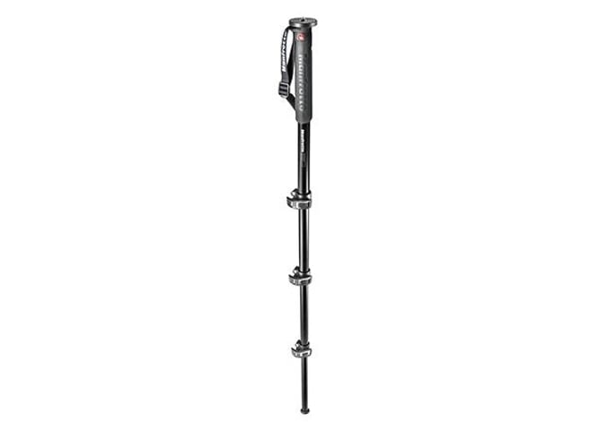 Tripé MANFROTTO Pro Light Alu Traveler Carbon Manfrotto - Tripés e monopés - 4 seções, pés retráteis, fluidtech, base mvxprobase