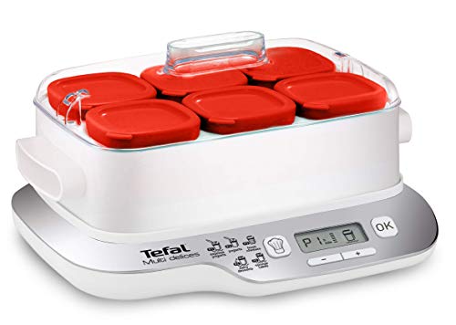 Tefal Yg6601 Máquina de Iogurts Elétricos Preto Aço Inoxidável 0.5 L Tefal - Eletrodomésticos de cozinha - eléctrico, preto, aço inoxidável, 0,5 L