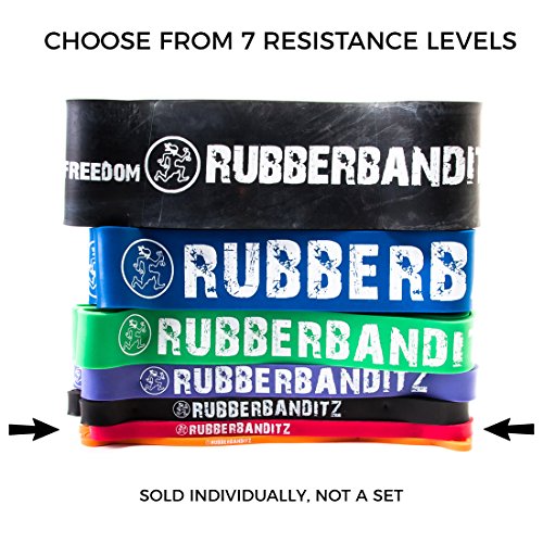 Rubberbanditz Cinto de resistência para pull-ups #2 (20-35 lb) RubberBanditz - Camisas e tops - resistência, pull-ups, 20-35 lb