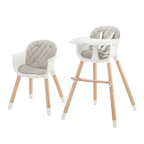 Cadeira de Refeição KINDERKRAFT Sienna Cinzento 4Kraft - Cadeiras altas e assentos elevatórios - cadeira, refeição, kinderkraft, sienna, cinzento
