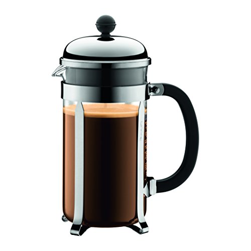Cafeteira de Filtro BODUM Chambord (1.0 L) Bodum - Cafeteiras e máquinas de expresso - 1.0 L, filtro, vidro borossilicato, cromado