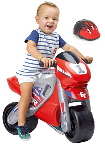 Mota de brincar FAMOSA Motofeber racing (Idade minima recomendada: 1 ano) FEBER - Bicicletas - rodas grandes, capacete, equilíbrio, resistente