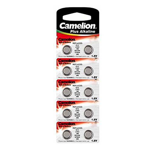 Pilhas Descartáveis CAMELION 12001002 (10 unidades) Import batteries - Baterias de uso geral - ag2, 10 unidades