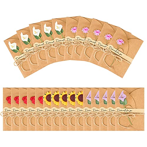 Cartões de Natal JUBAOPEN 25PCS (Multicolor) Jubaopen - Cartões de cumprimentos e de nota - multicolor, 25pcs, natal