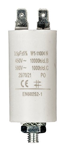 Condensador 3,5 Uf/450V+terra FIXAPART Fixapart - Capacitores - condensador, uf, 450v, terra, fixapart