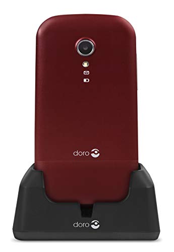 Telemóvel DORO 2404 Senior (2.4'' - 2G - Vermelho, Branco) Doro - Telemóveis - sénior, 2.4 polegadas, 2G, vermelho e branco