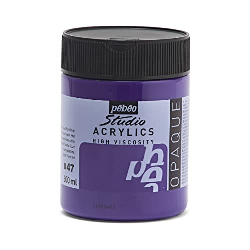 Tinta Acrílica PÉBÉO Fine Studio Violeta Escuro PEBEO - Tinta, tinta de arte e esmalte - acrílica, violeta escuro