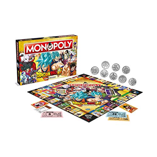Jogo de tabuleiro WINNING MOVES WM00250-FRE-6 (8 anos) Winning Moves - Dvds de filmes e programas de televisão - jogo de tabuleiro, winning moves, MONOPOLY, dragon ball super, 8 anos