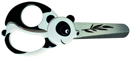 Tesoura FISKARS Panda (Idade Mínima Recomendada: 4 anos) Fiskars - Ferramentas de corte e relevo para artesanato - pontas arredondadas, aço inoxidável, segurança