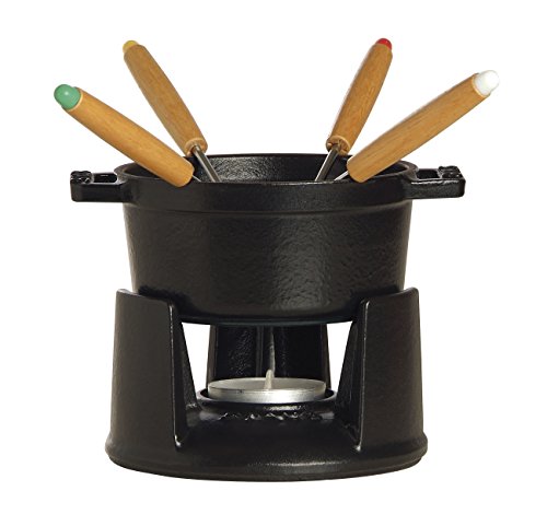 Mini Forno STABILISER 10 Cm 0.25L Preto STAUB - Panelas e conjuntos de fondue - preto, 0.25L, mini-forno