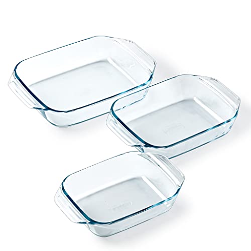 Conjunto de Pratos PYREX (Vidro - Transparente) International Cookware - Utensílios de cozinha - vidro, transparente